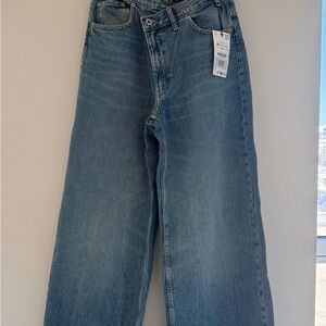 Zara Women's High Rise Jeans - Blue